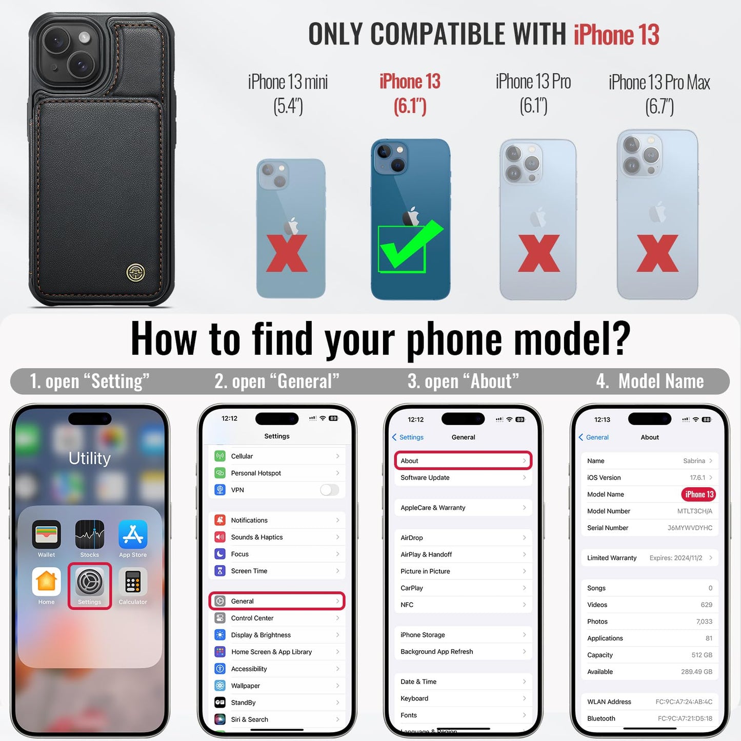 Apple iPhone 13 - Black