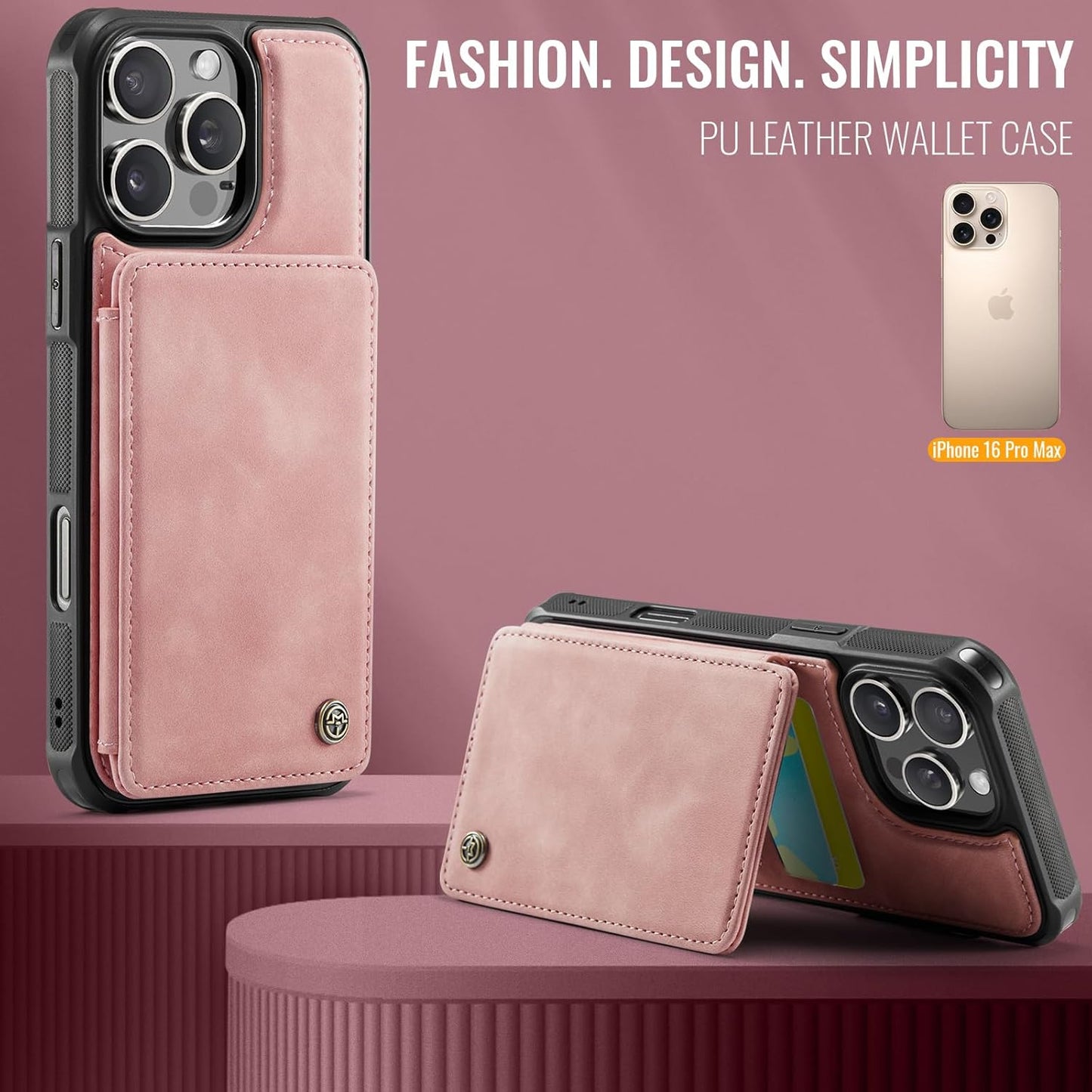 Vinich Apple iPhone 16 Pro Max - Rose Pink