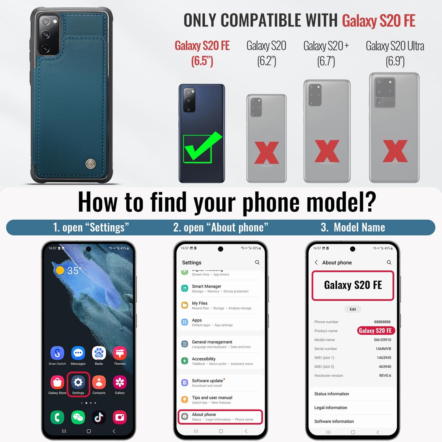 Samsung Galaxy S20 FE - Blue
