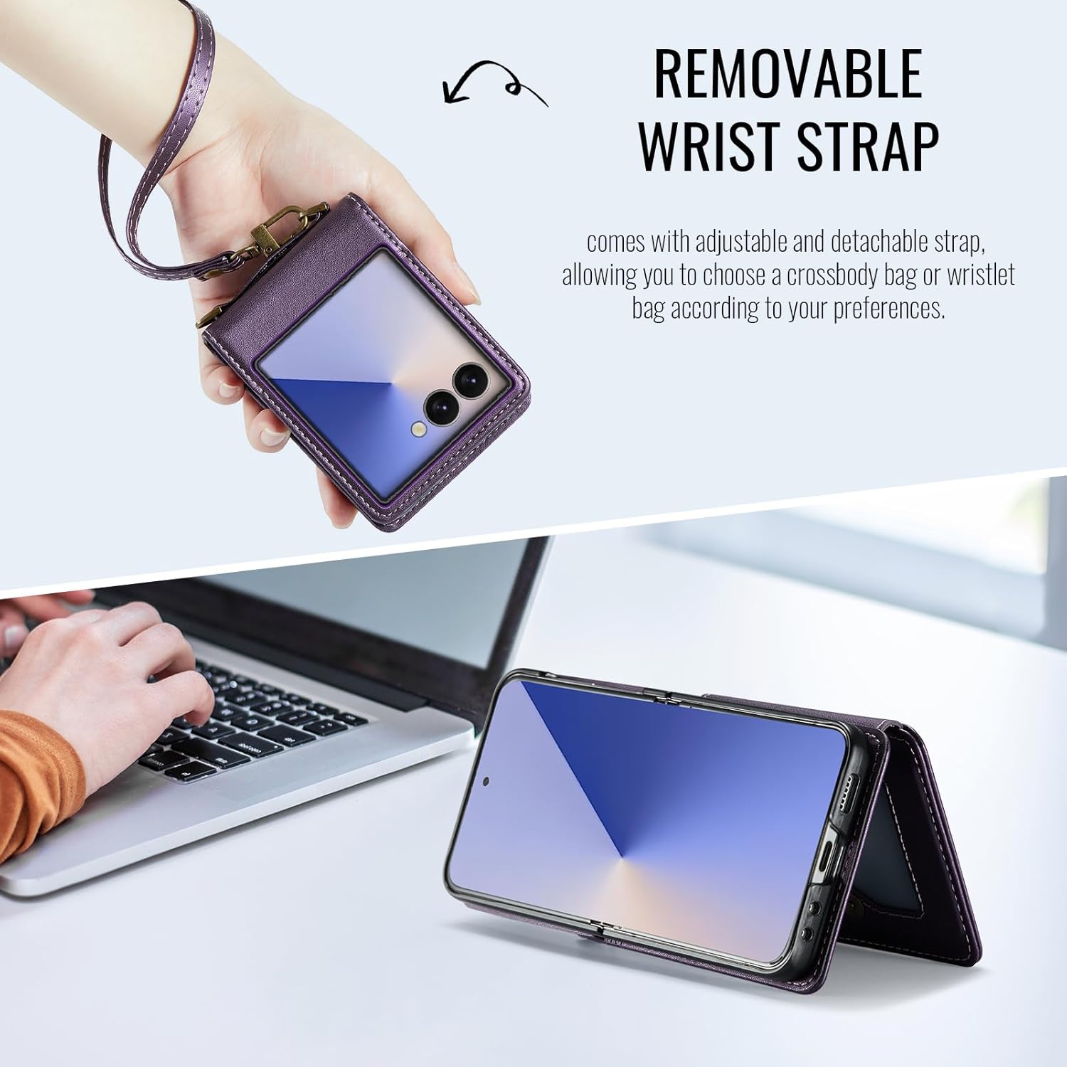 Vinich Samsung Galaxy Z Flip 7 - Purple