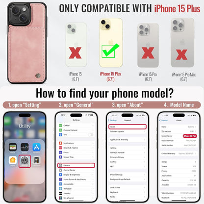 Vinich Apple iPhone 15 Plus - Rose Pink