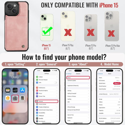 Vinich Apple iPhone 15 - Rose Pink