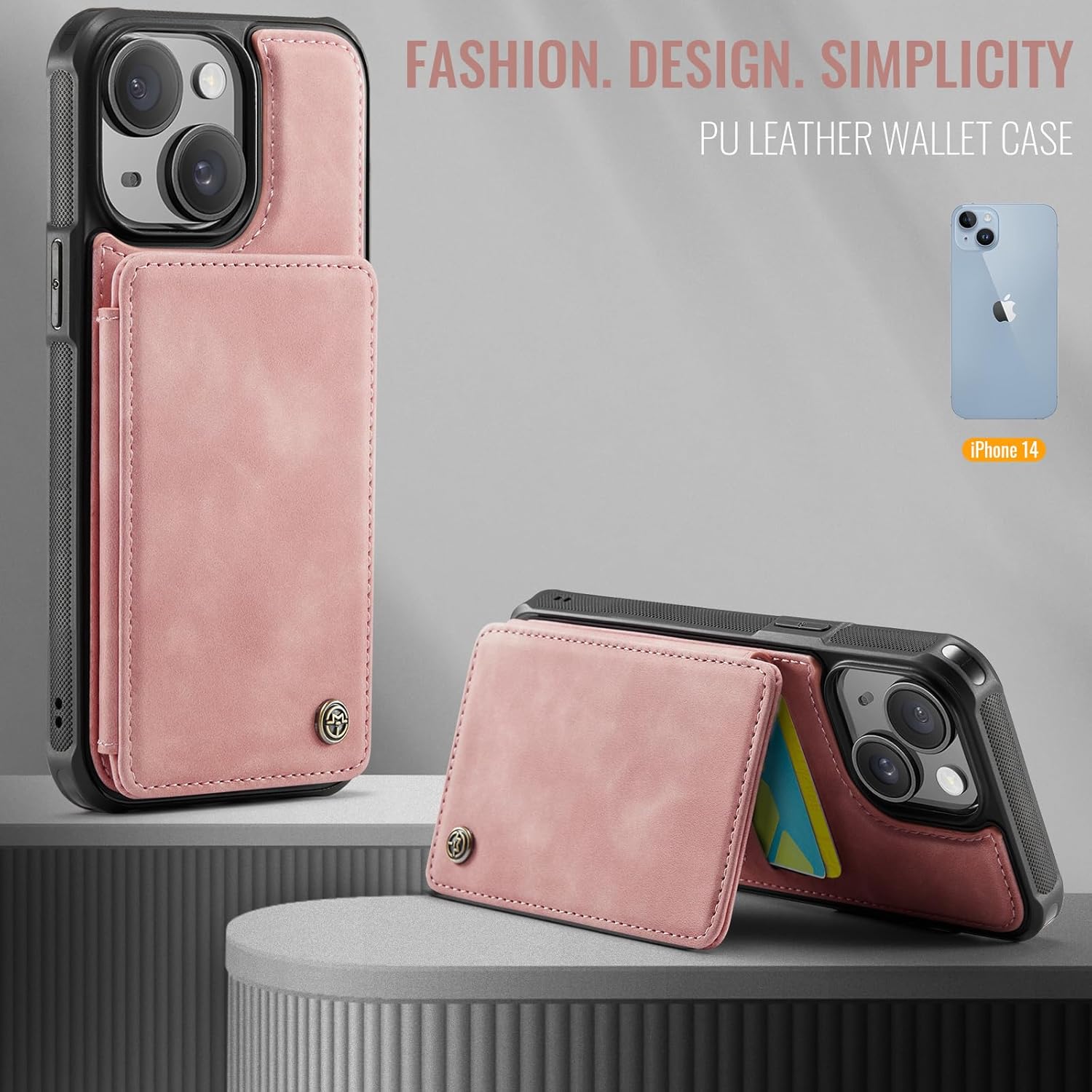 Vinich Apple iPhone 14 - Rose Pink