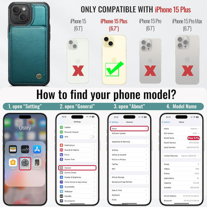Vinich Apple iPhone 15 Plus - Bluish Green