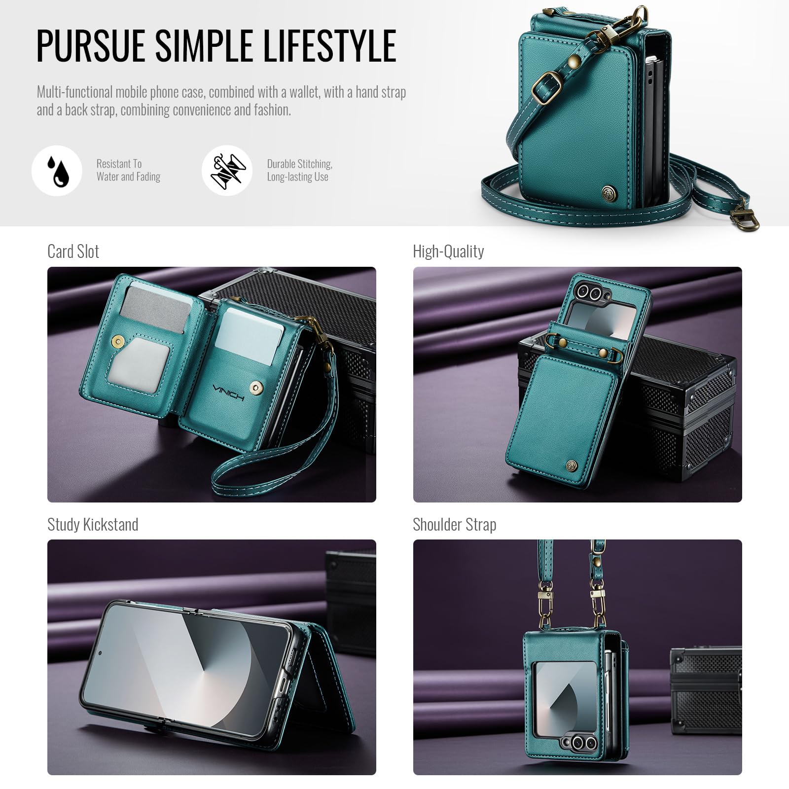 Samsung Galaxy Z Flip 6 - Bluish Green