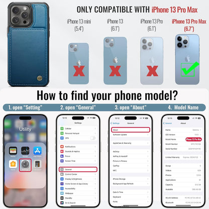 Vinich Apple iPhone 13 Pro Max - Blue