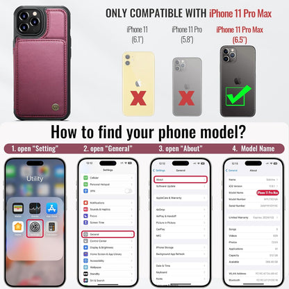 Vinich Apple iPhone 11 Pro Max - Wine Red