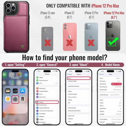 Apple iPhone 12 Pro Max - Wine Red
