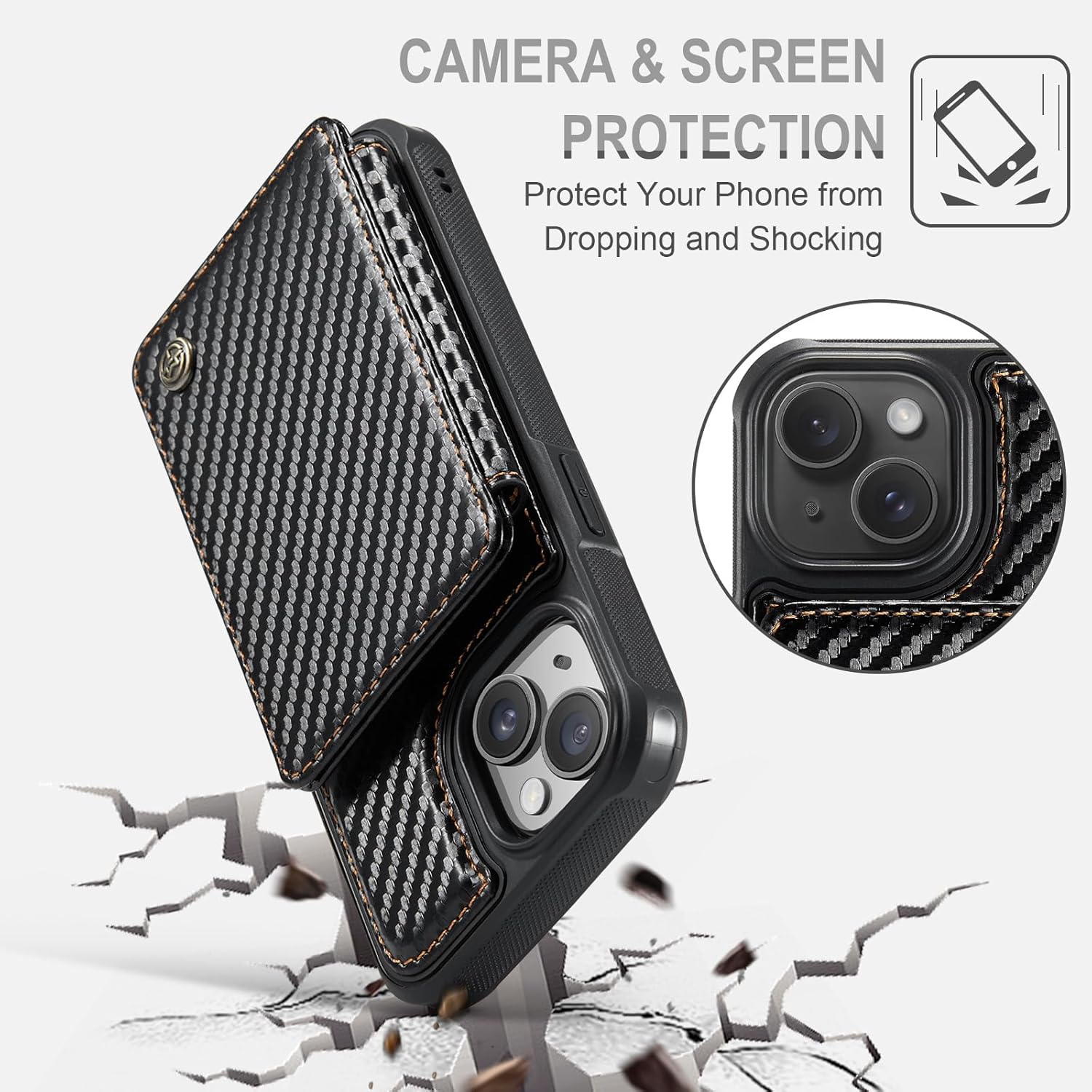 Vinich Apple iPhone 14 Plus - Carbon Black