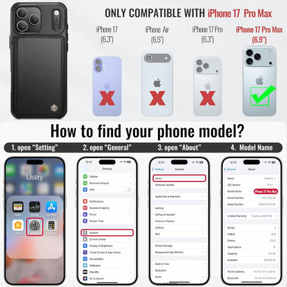 Vinich Apple iPhone 17 Pro Max - Black