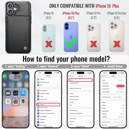 Vinich Apple iPhone 16 Plus - Black