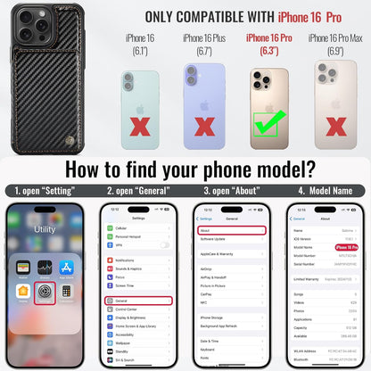 Vinich Apple iPhone 16 Pro - Carbon Black