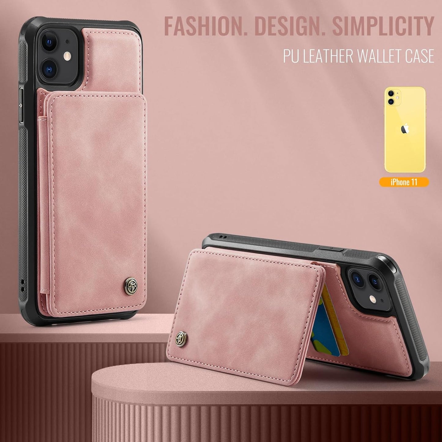 Vinich Apple iPhone 11 - Rose Pink