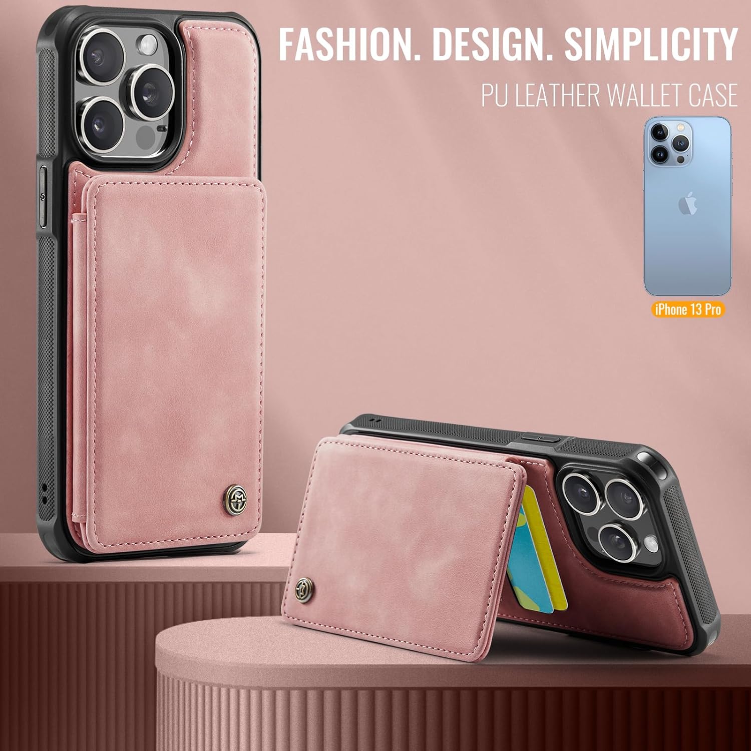 Vinich Apple iPhone 13 Pro - Rose Pink