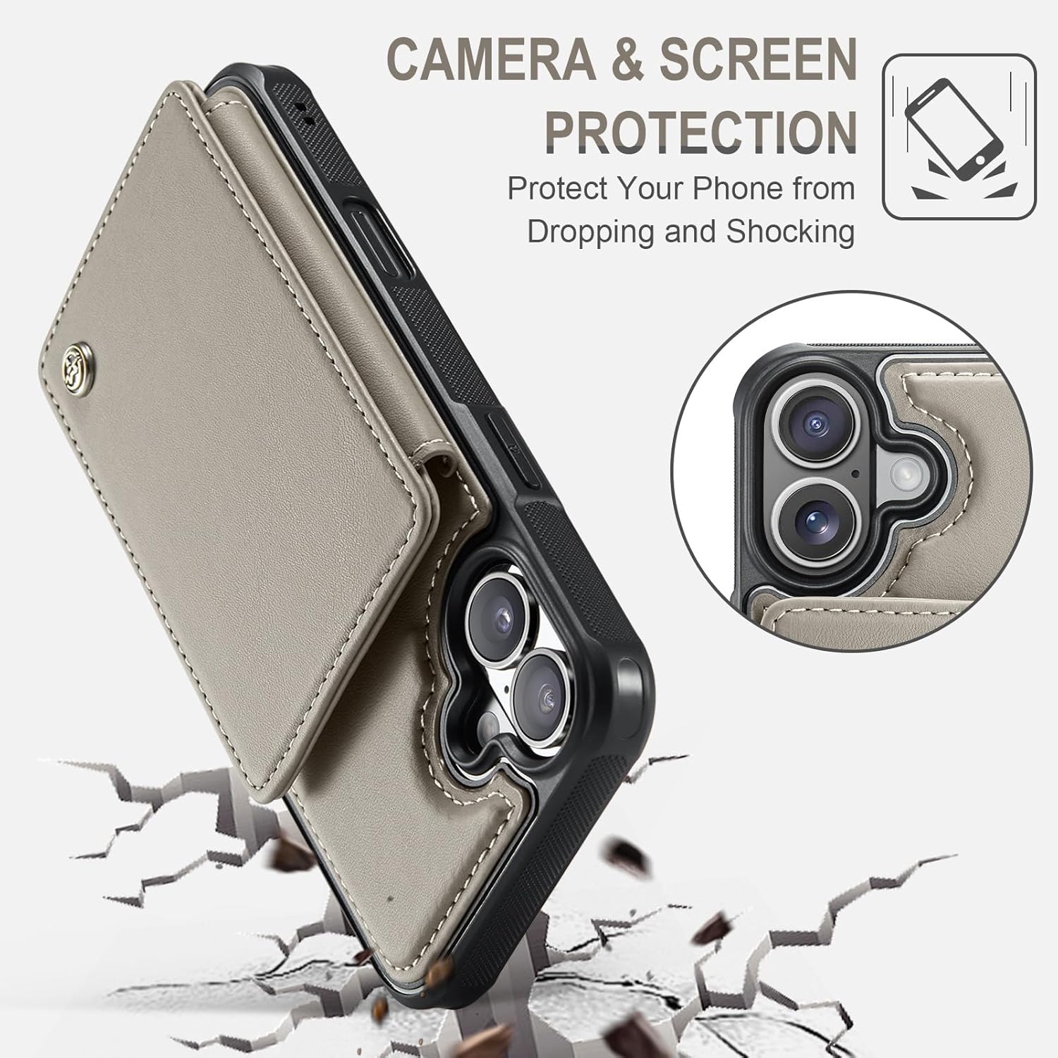 Vinich Apple iPhone 16 Plus - Gray
