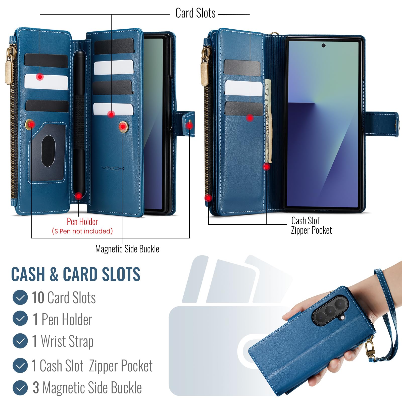Samsung Galaxy Z Fold 7 - Blue