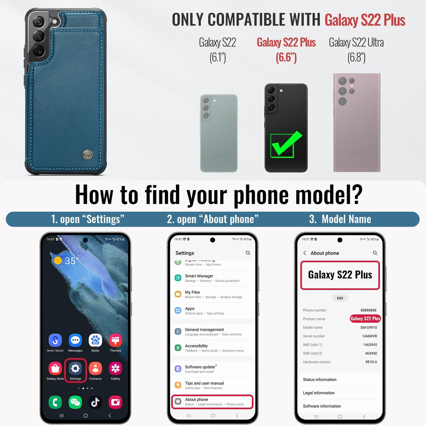 Samsung Galaxy S22 Plus - Blue