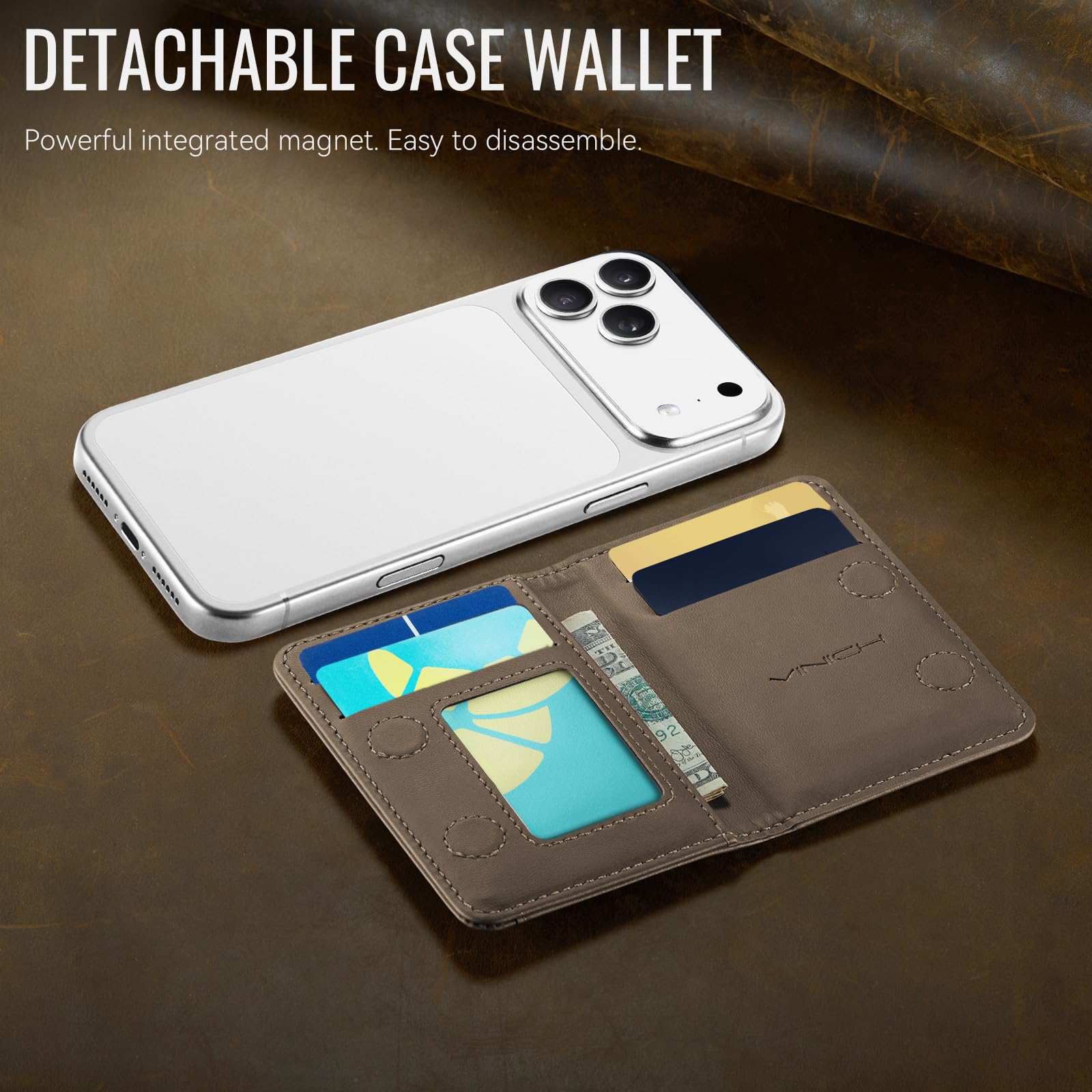 Magsafe Wallet - Vintage Brown