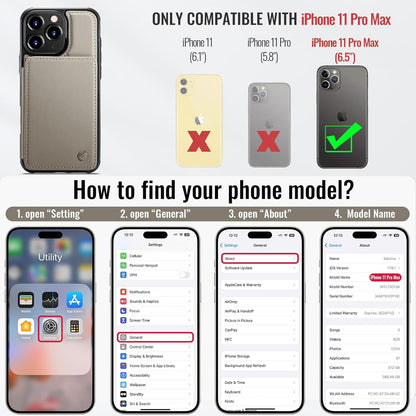Vinich Apple iPhone 11 Pro Max - Gray