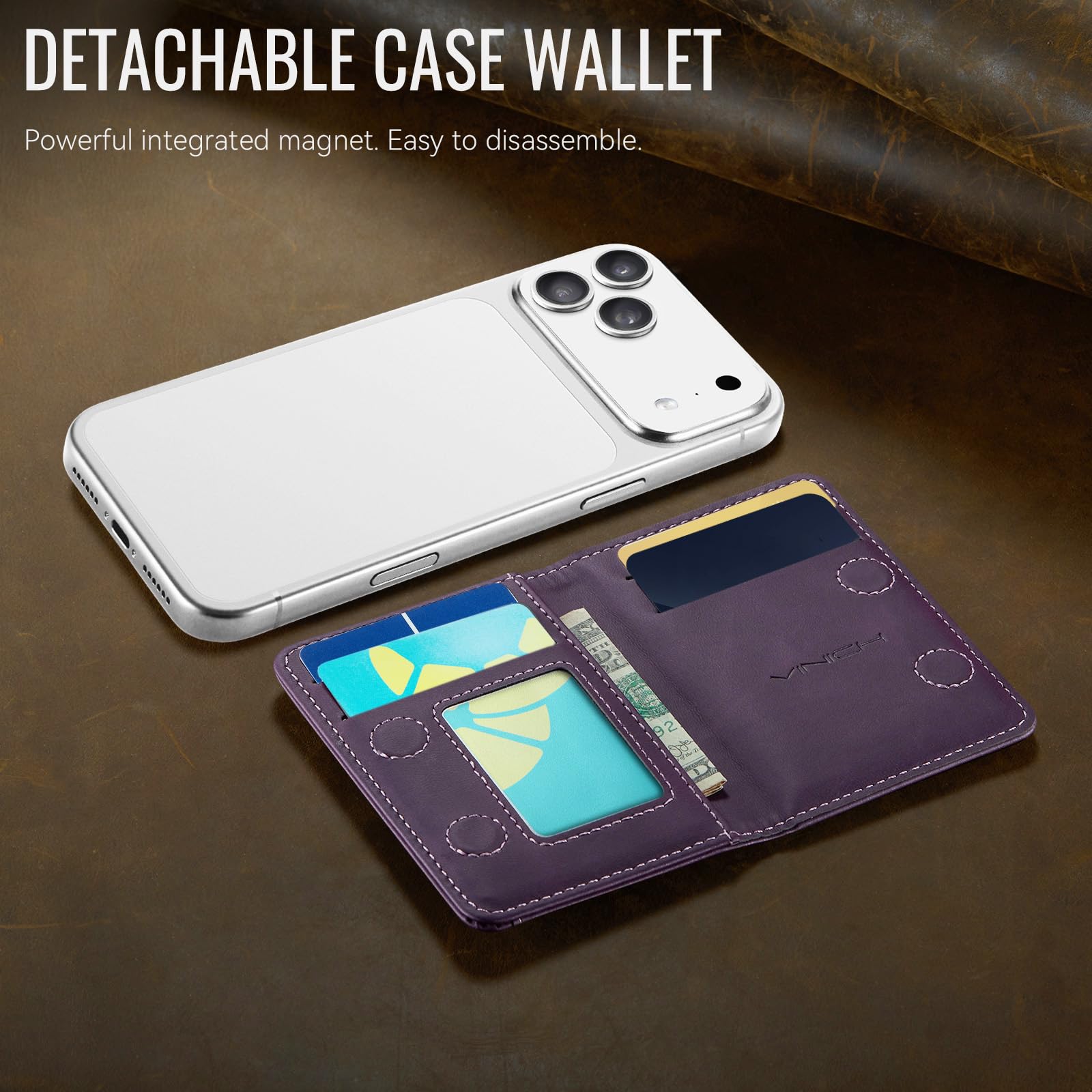 Magsafe Wallet - Vintage Purple