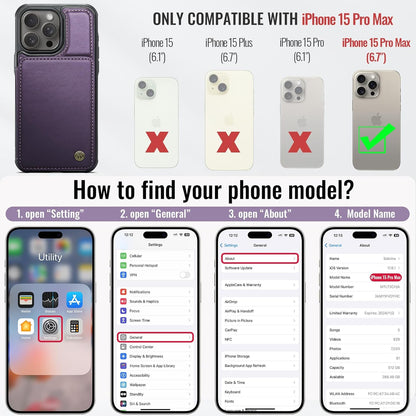 Vinich Apple iPhone 15 Pro Max - Purple