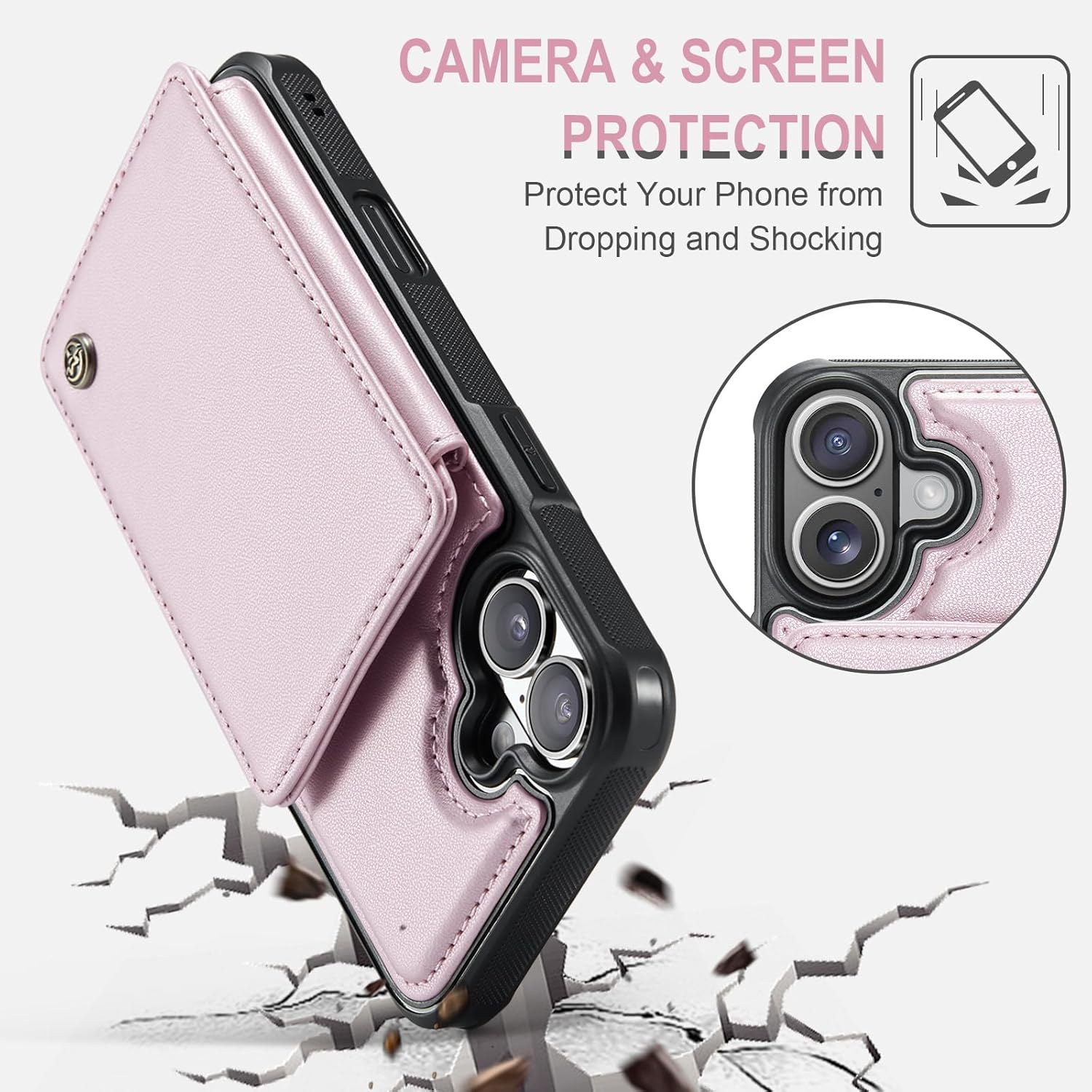 Vinich Apple iPhone 16 Plus - Rose Gold