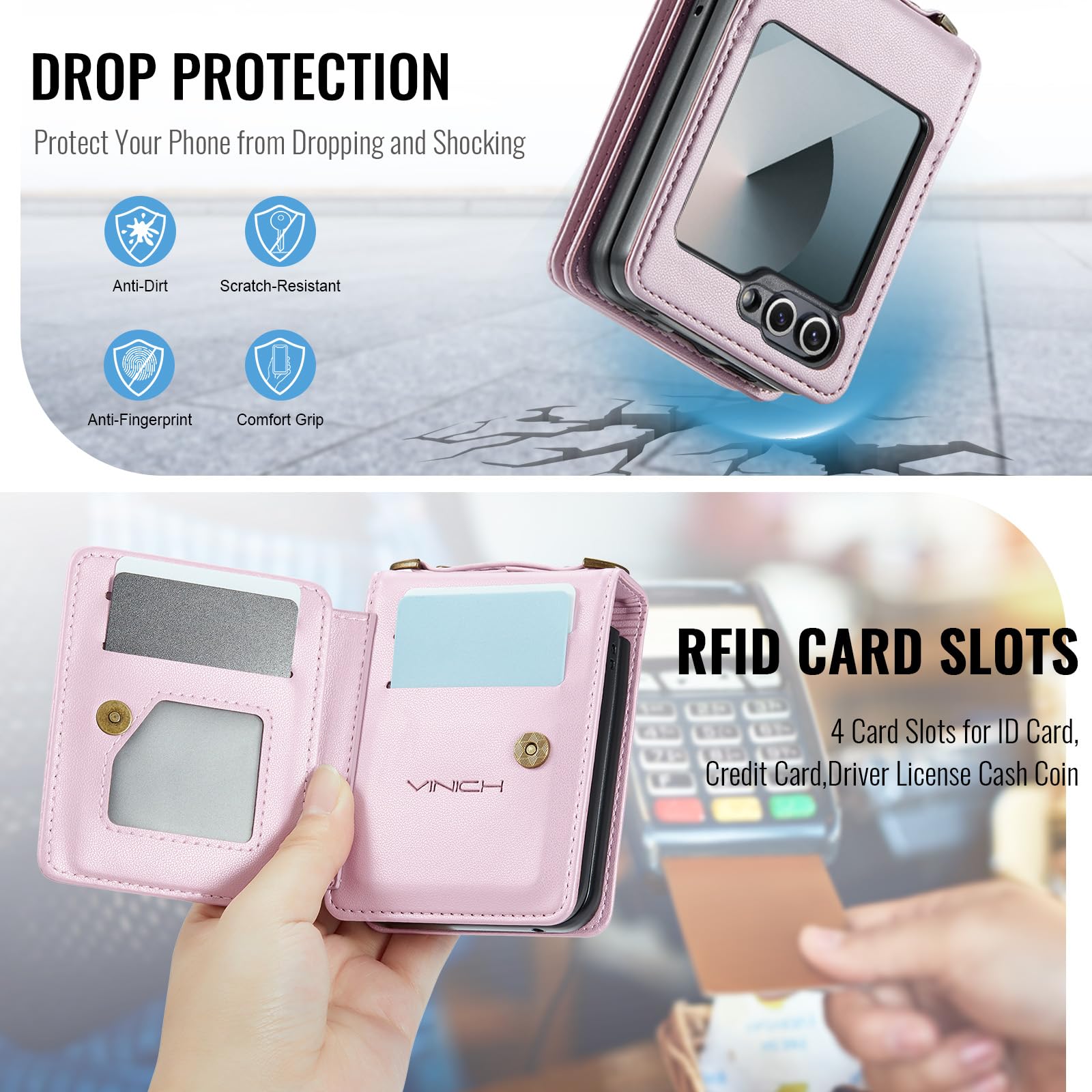 Samsung Galaxy Z Flip 6 - Rose Gold