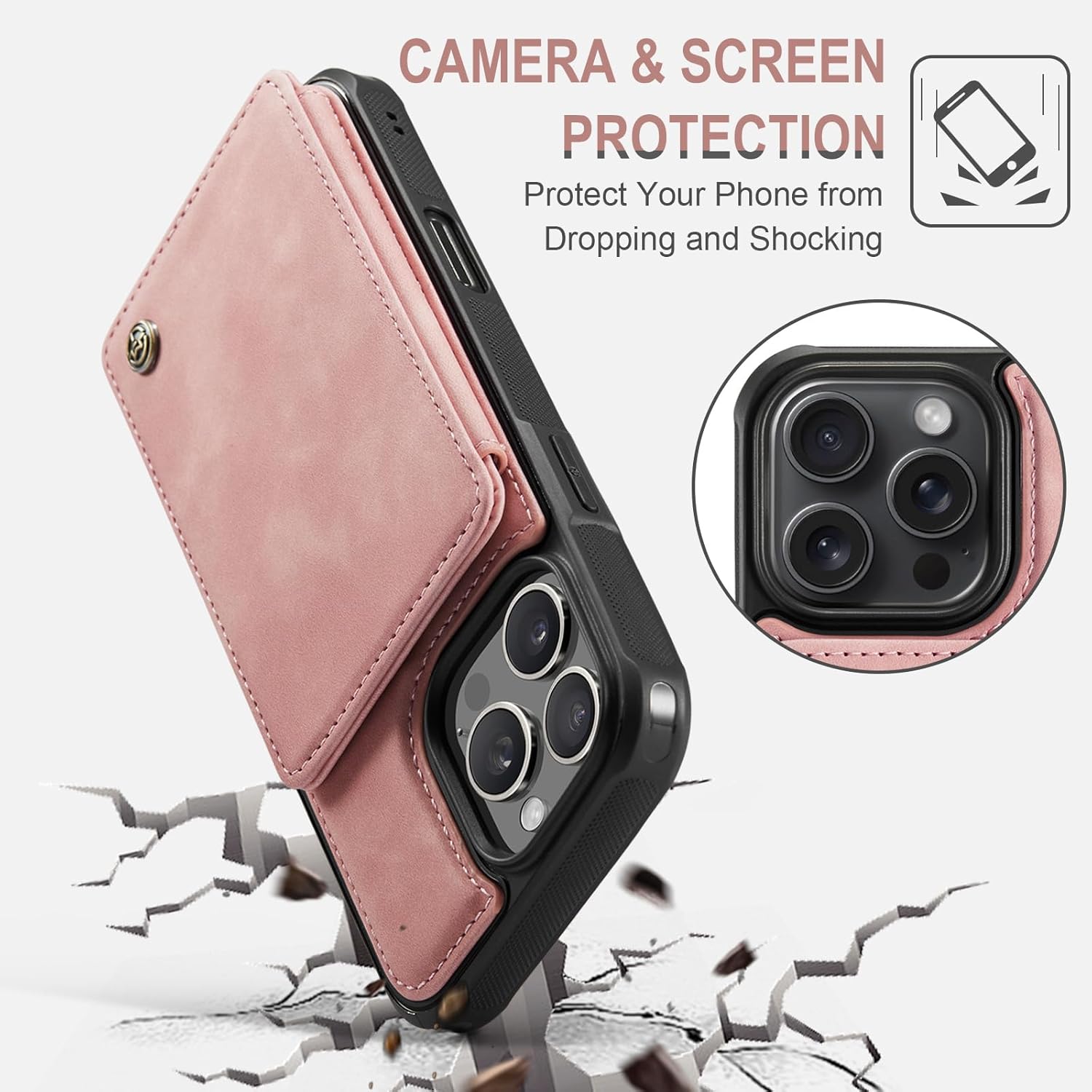 Vinich Apple iPhone 16 Pro Max - Rose Pink