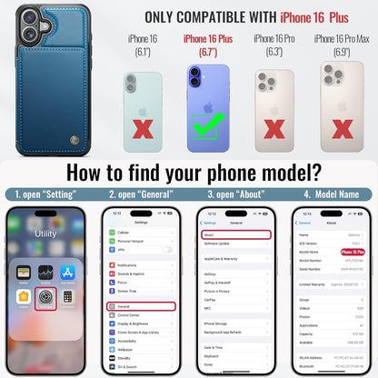 Vinich Apple iPhone 16 Plus - Blue
