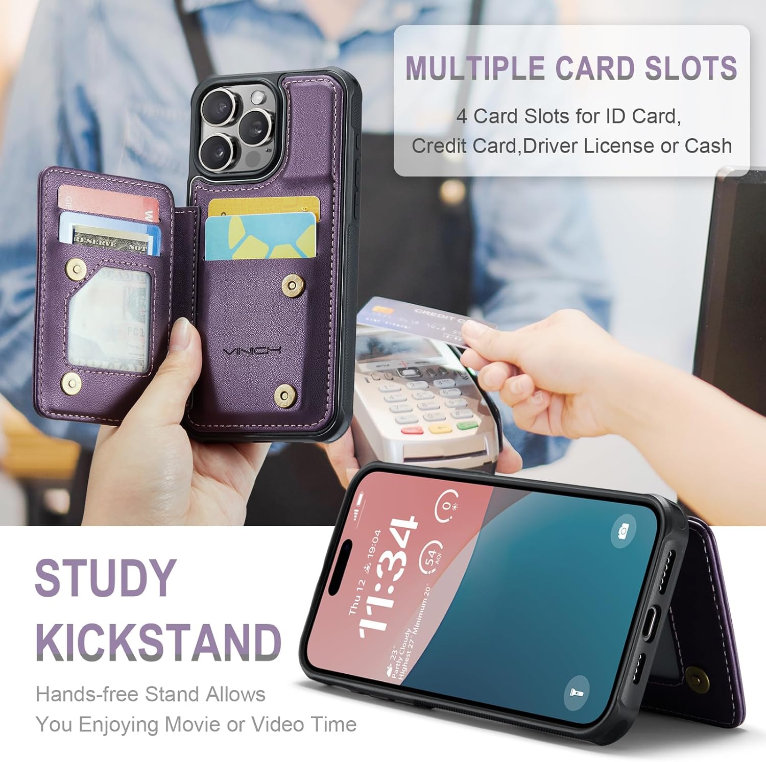 Vinich Apple iPhone 16 Pro - Purple