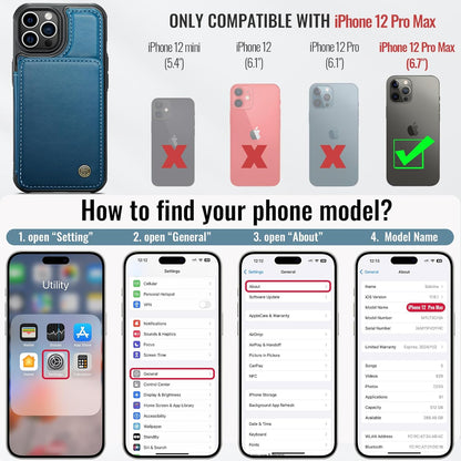 Vinich Apple iPhone 12 Pro Max - Blue