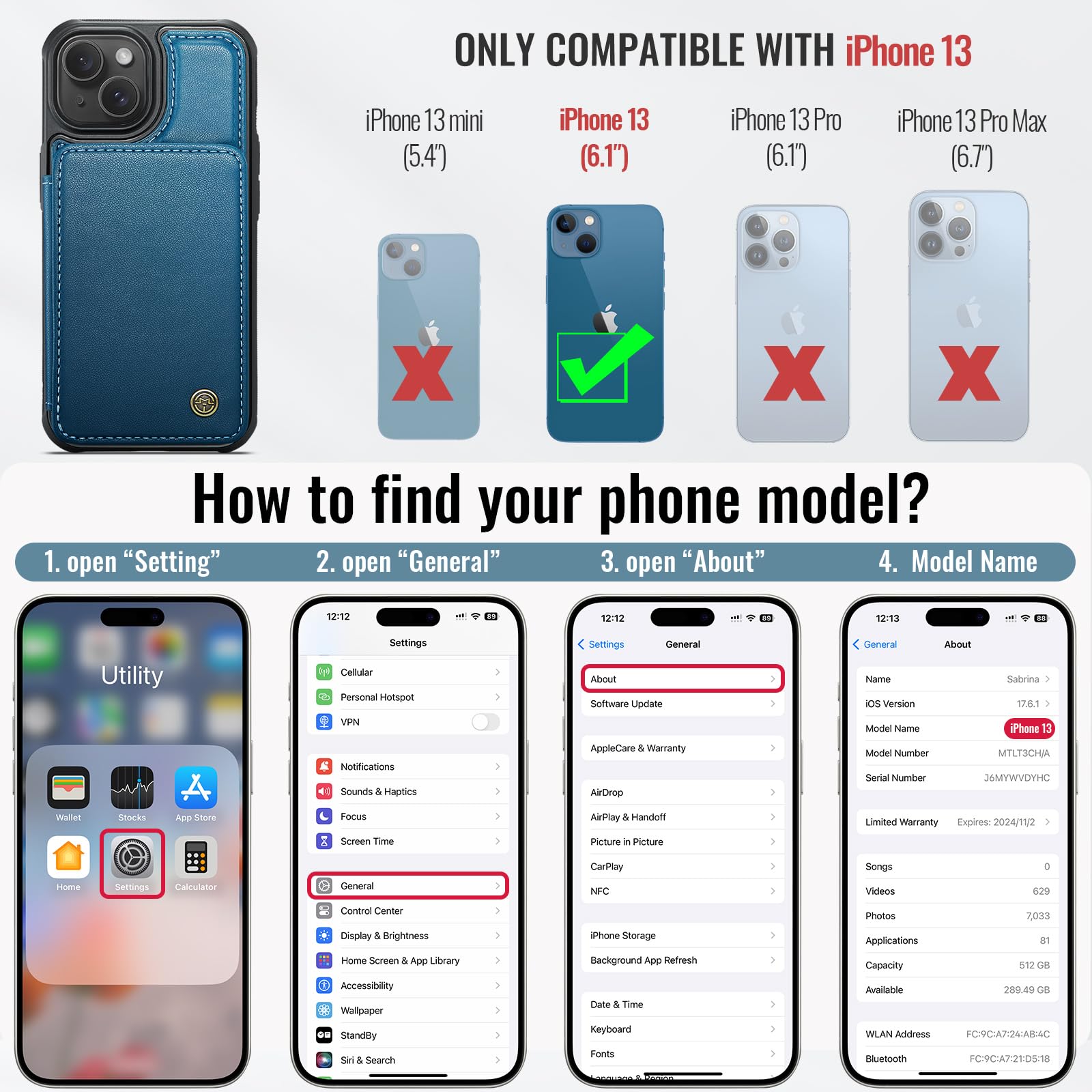 Apple iPhone 13 - Blue