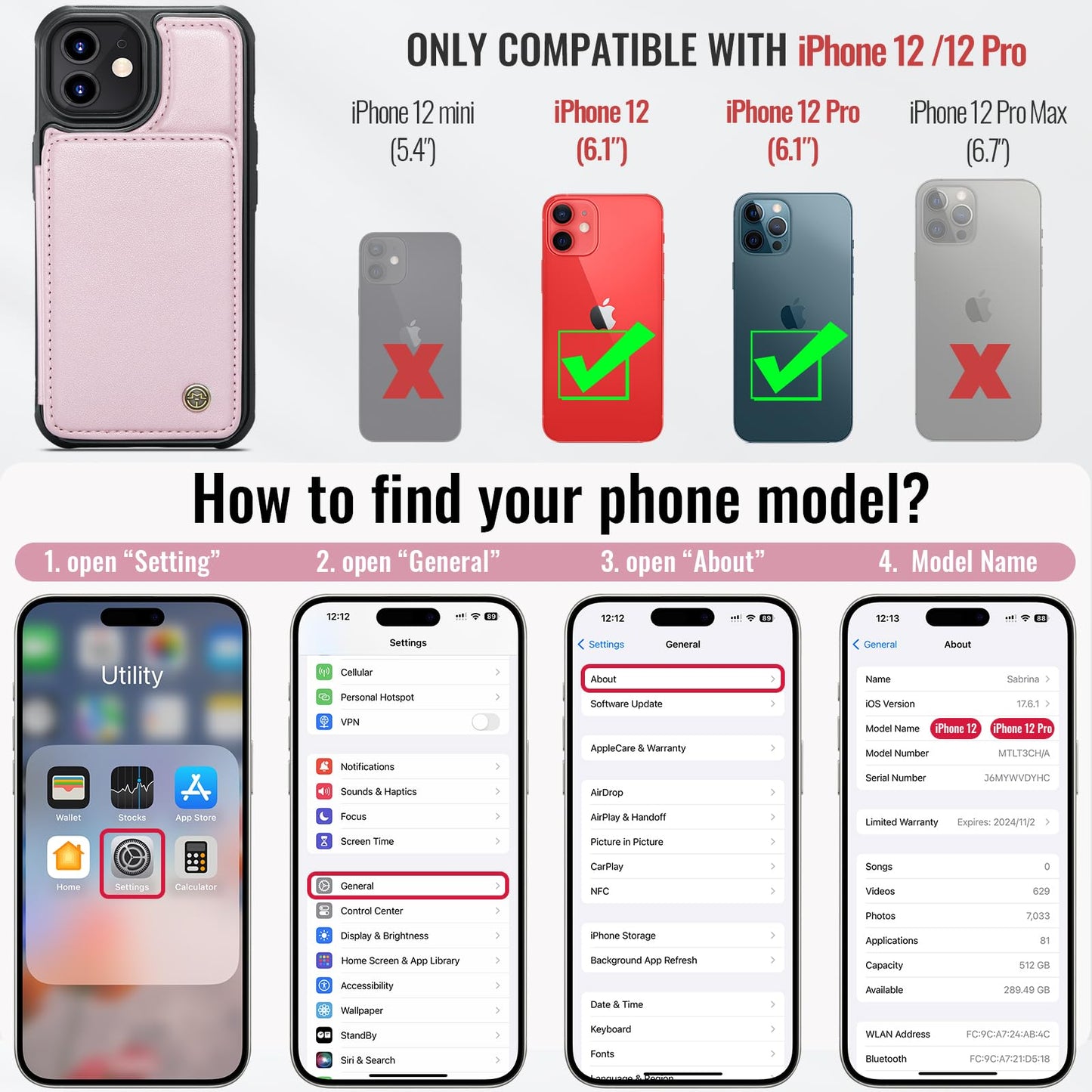 Apple iPhone 12 Pro - Rose Gold