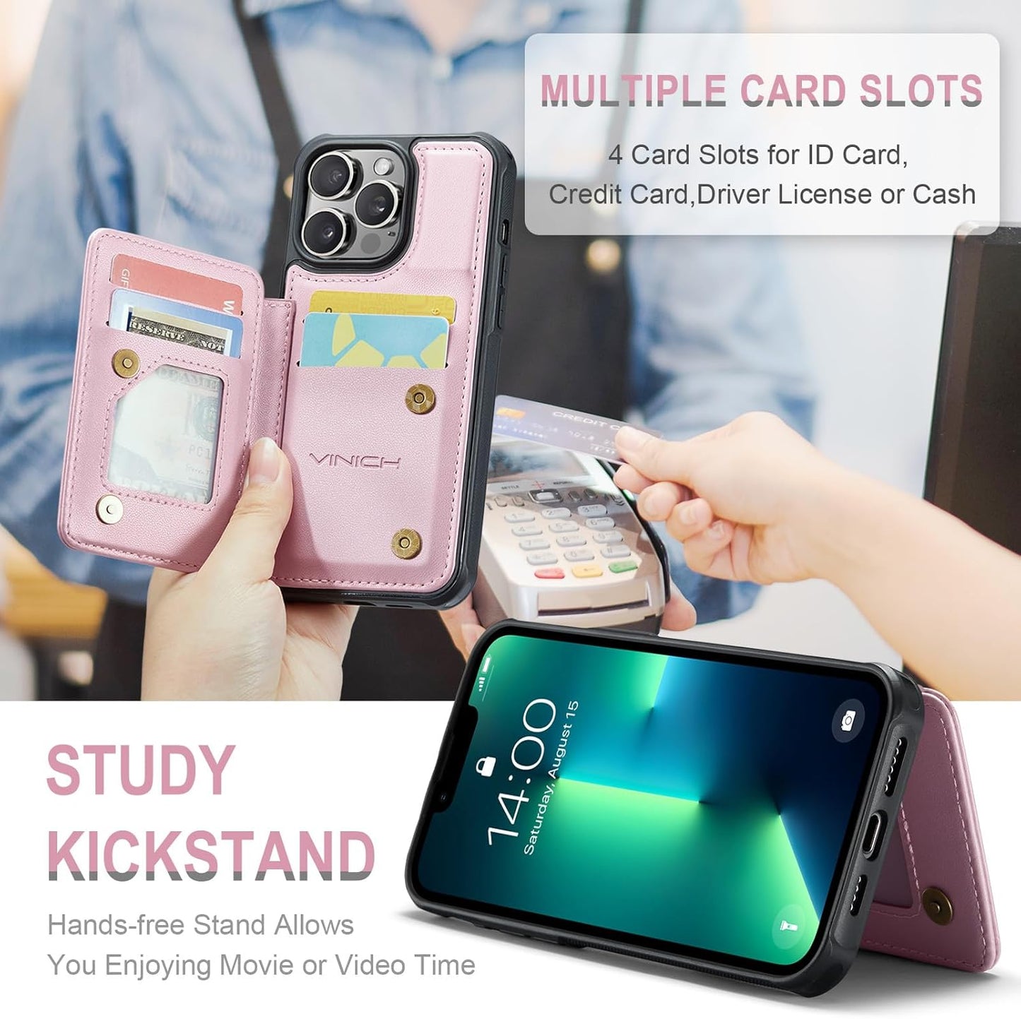 Vinich Apple iPhone 13 Pro - Rose Gold