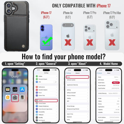 Vinich Apple iPhone 17 - Black