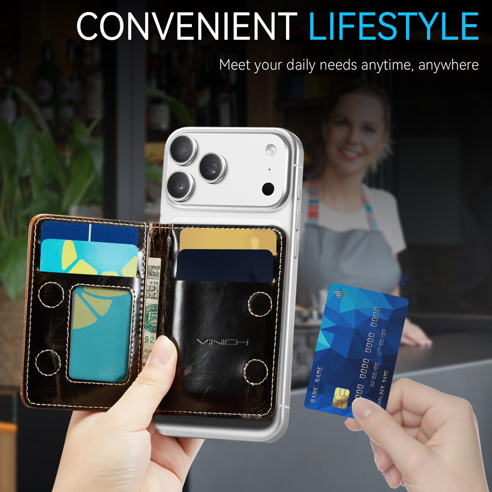Magsafe Wallet - Luxury Coffee