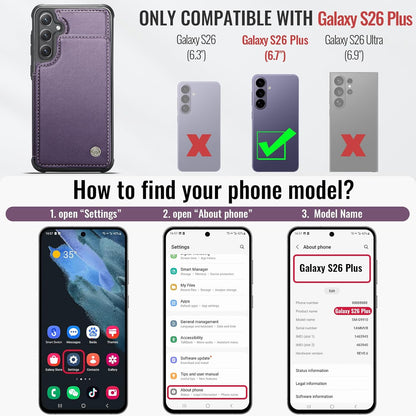 Vinich Samsung Galaxy S26 Plus - Purple