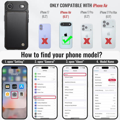 Vinich Apple iPhone 17 Air - Black