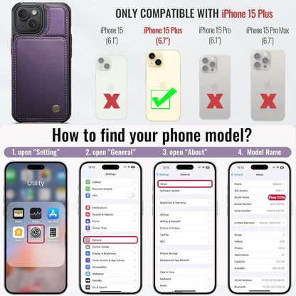 Vinich Apple iPhone 15 Plus - Purple