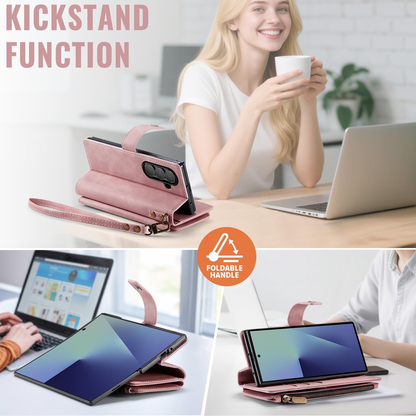 Samsung Galaxy Z Fold 7 - Rose Pink