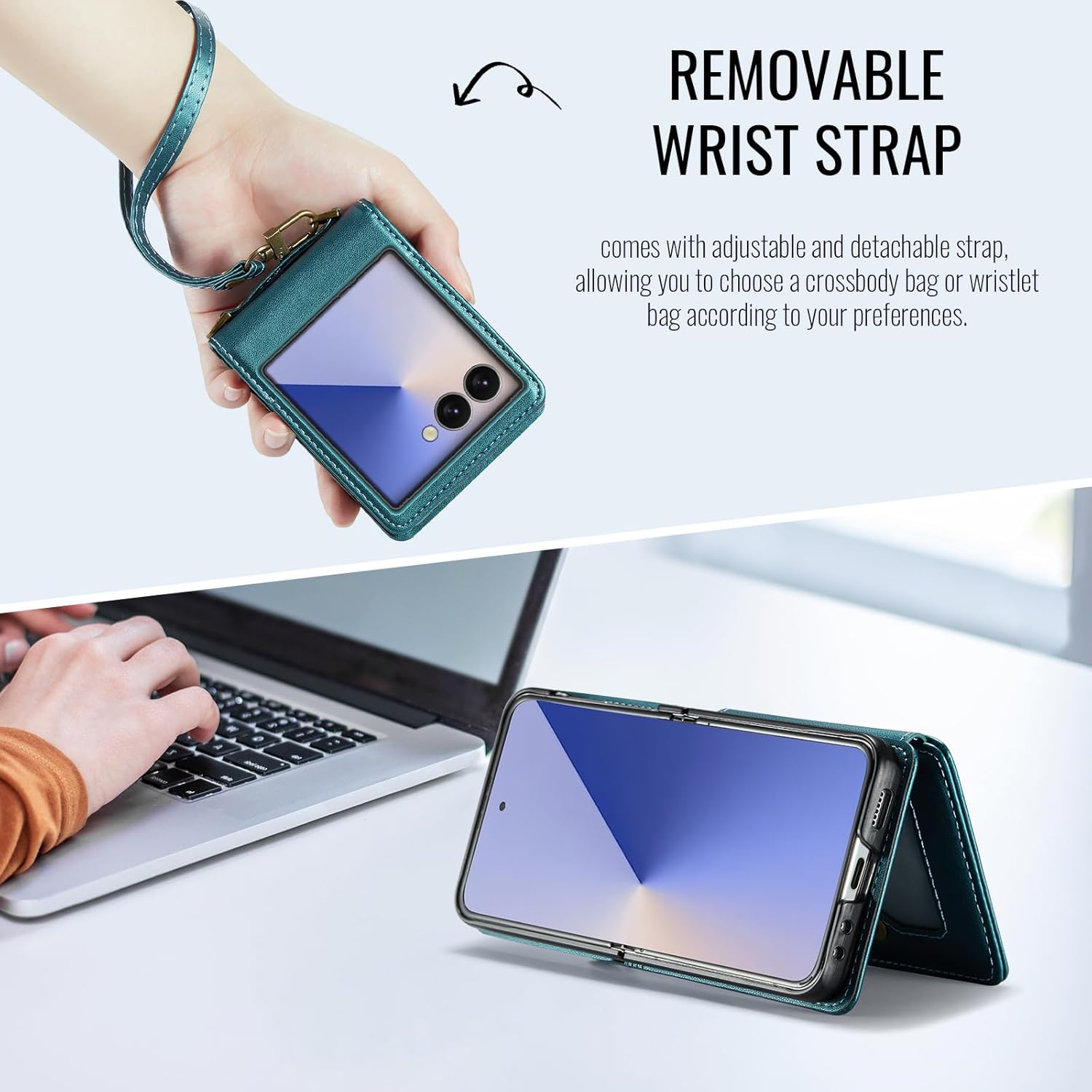 Vinich Samsung Galaxy Z Flip 7 - Bluish Green