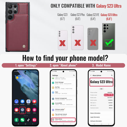 Samsung Galaxy S23 Ultra - Wine Red