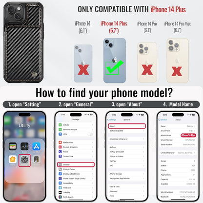 Vinich Apple iPhone 14 Plus - Carbon Black