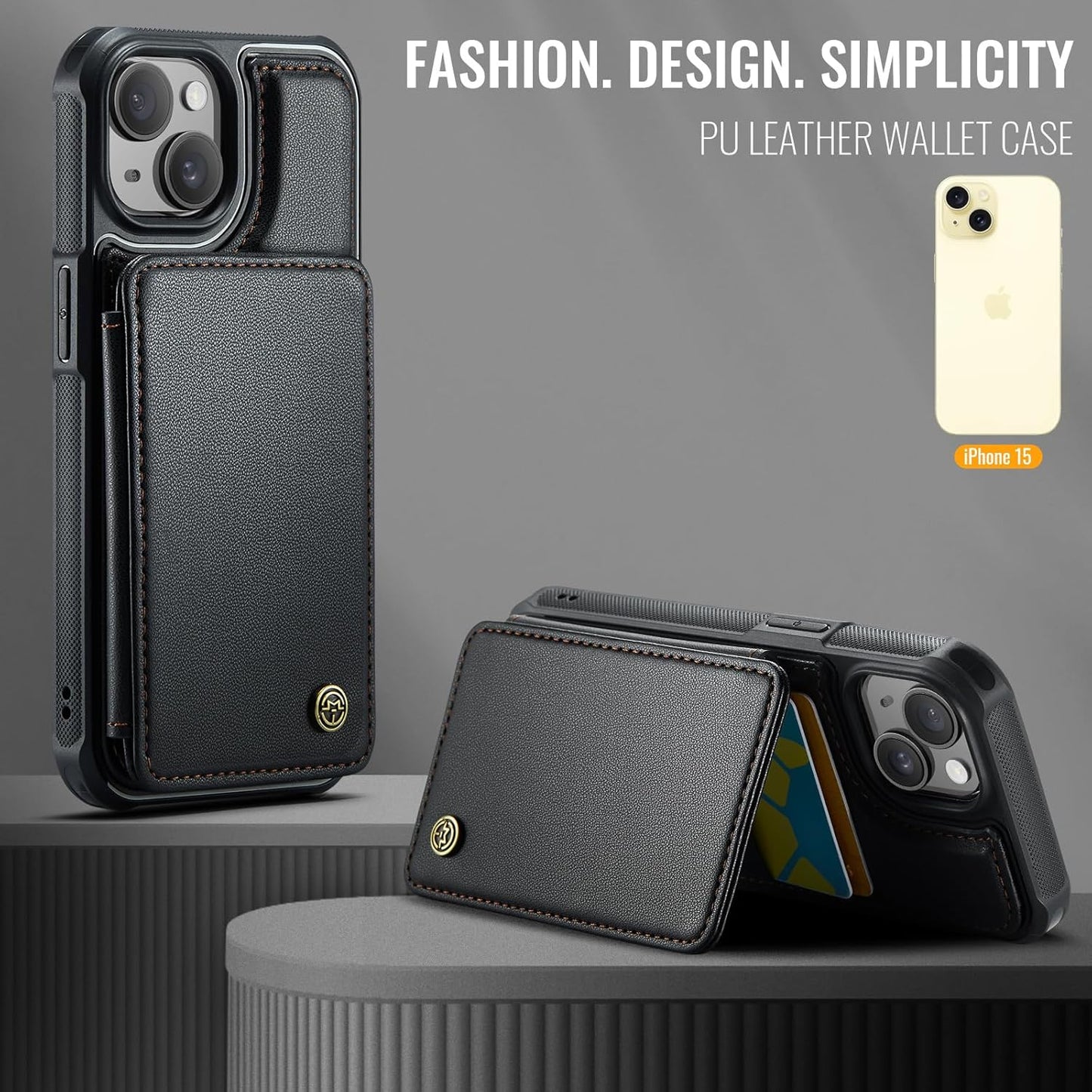 Vinich Apple iPhone 15 - Black