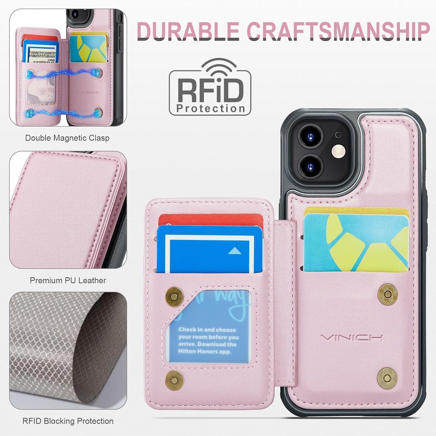 Vinich Apple iPhone 12 - Rose Gold