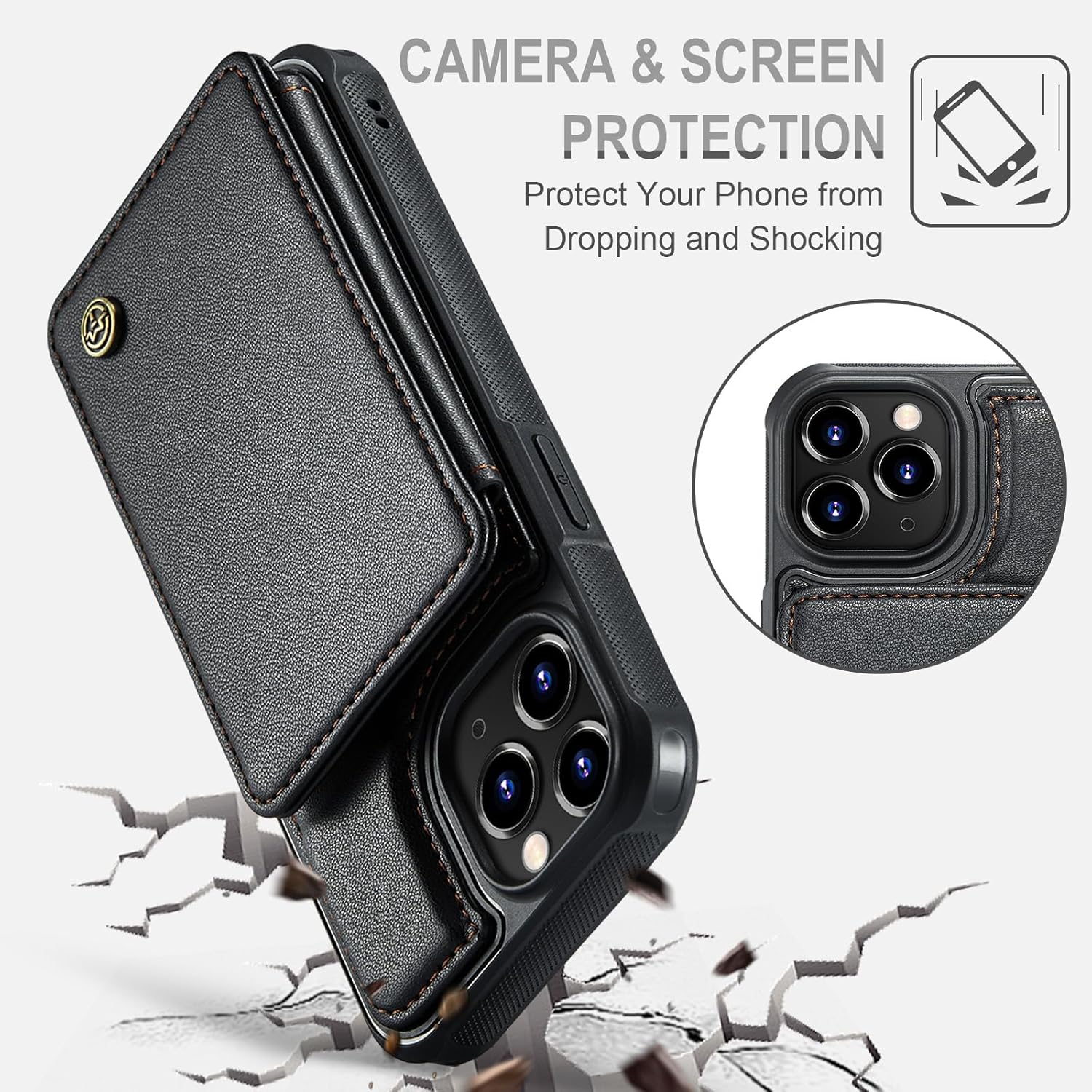 Vinich Apple iPhone 11 Pro Max - Black