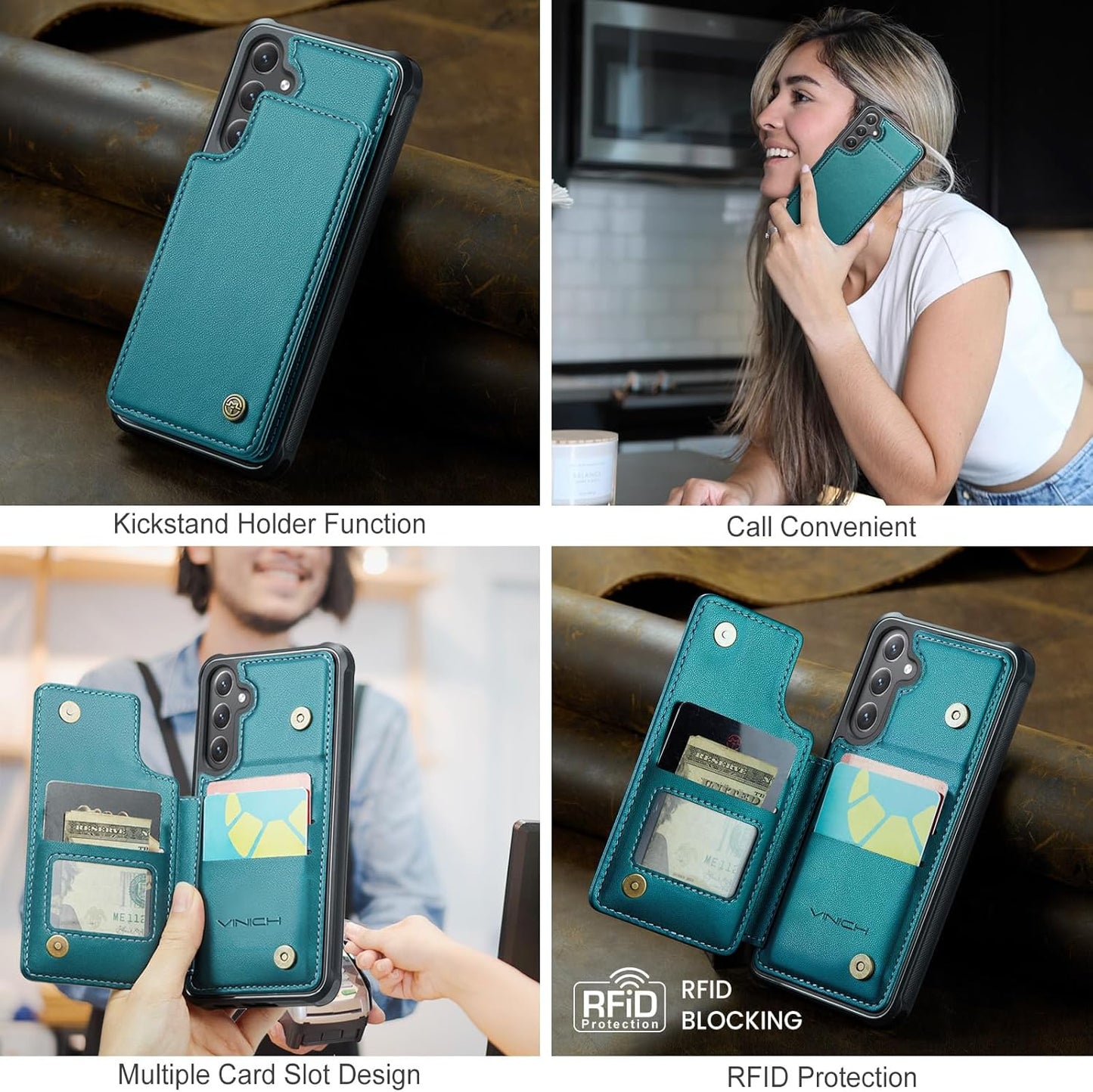 Vinich Samsung Galaxy S25 - Bluish Green