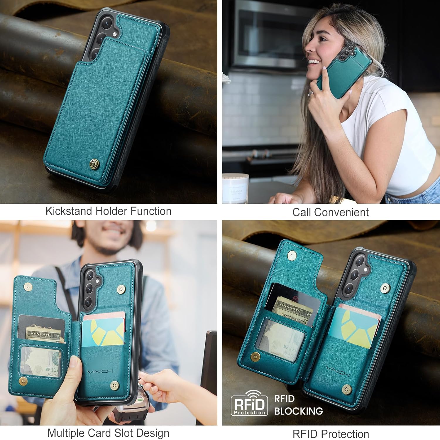 Vinich Samsung Galaxy S25 - Bluish Green