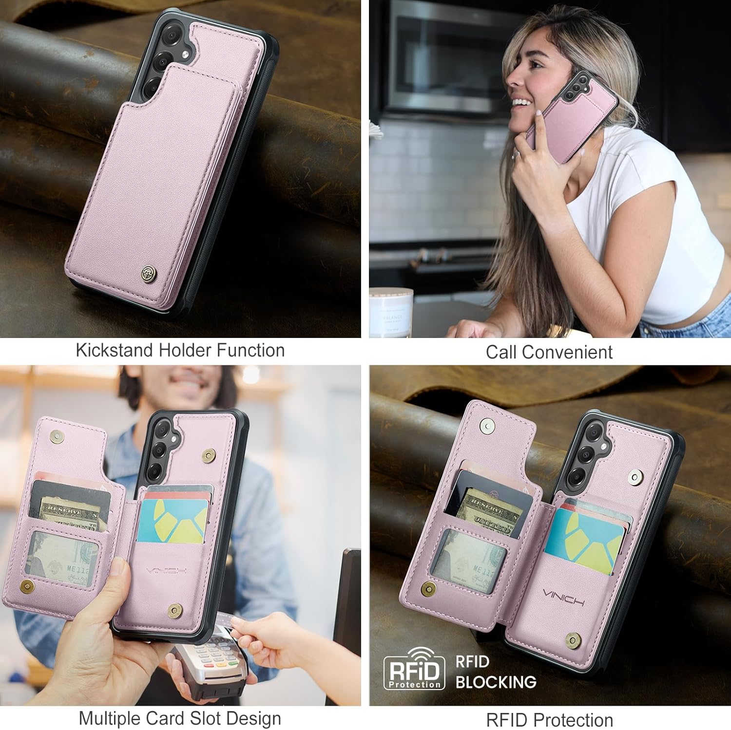 Vinich Samsung Galaxy A16 - Pink