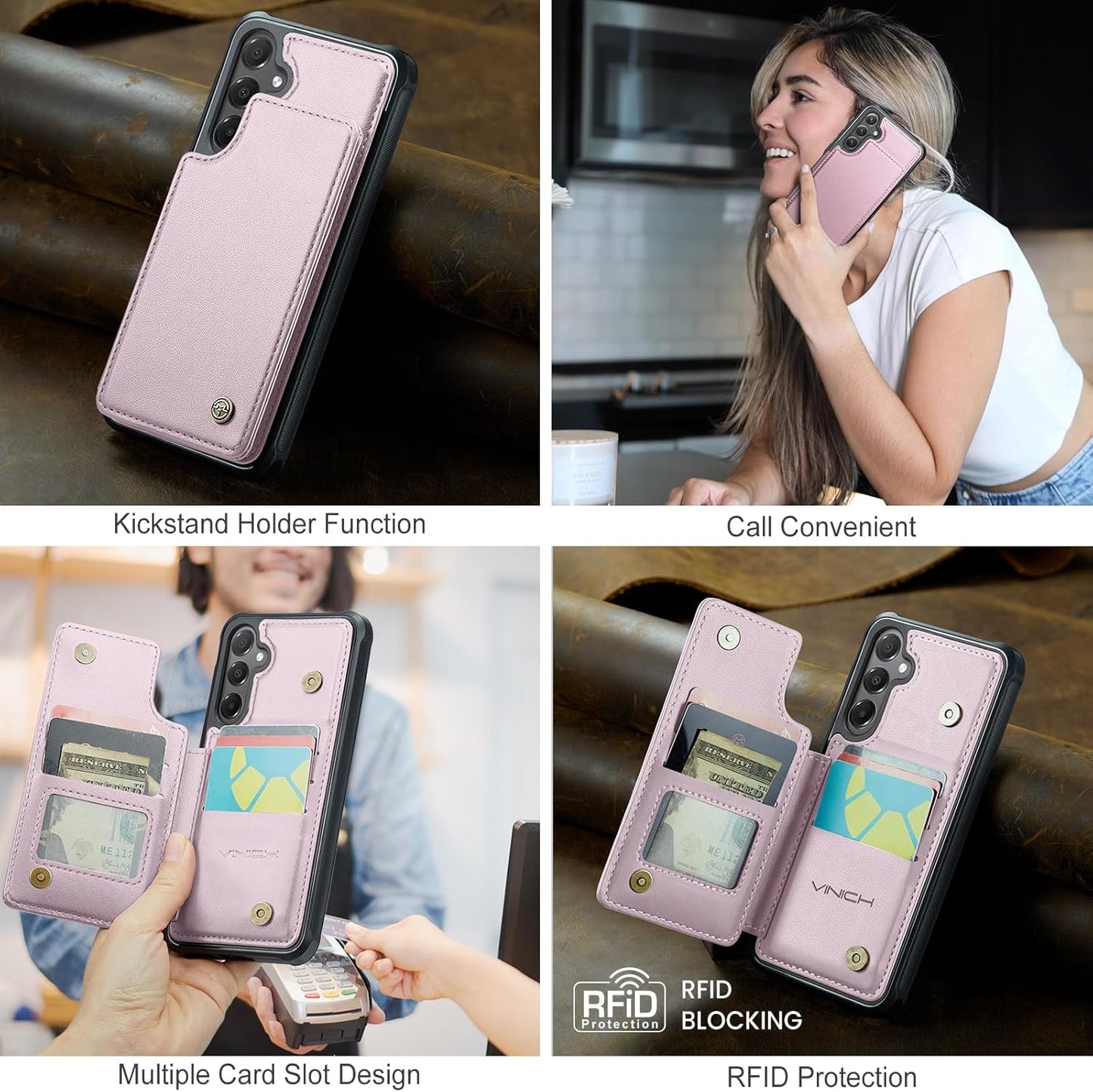 Vinich Samsung Galaxy A17 - Pink